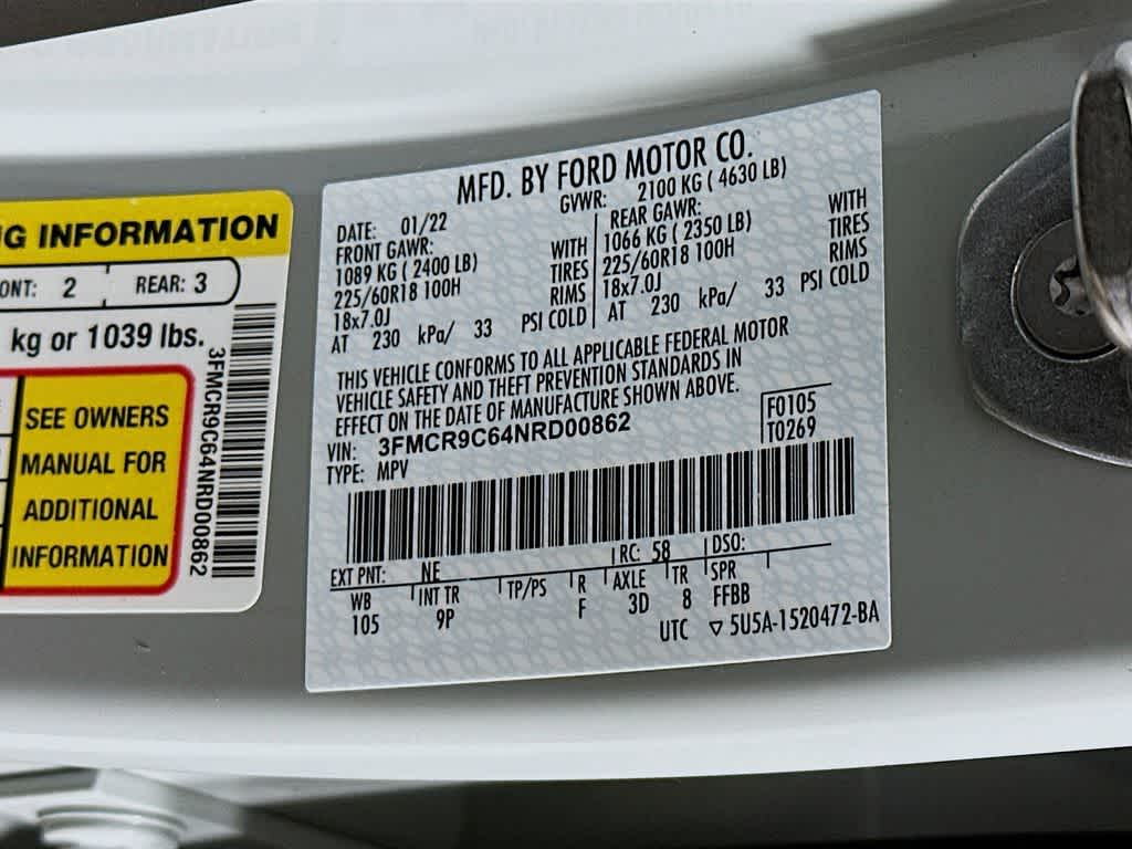 Ford Bronco Sport Outer Banks 2022