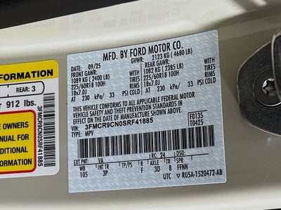 2025 Ford Bronco Sport Outer Banks