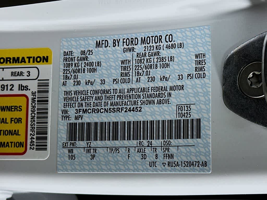 2025 Ford Bronco Sport Outer Banks