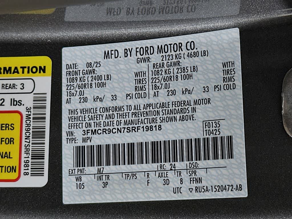 2025 Ford Bronco Sport Outer Banks