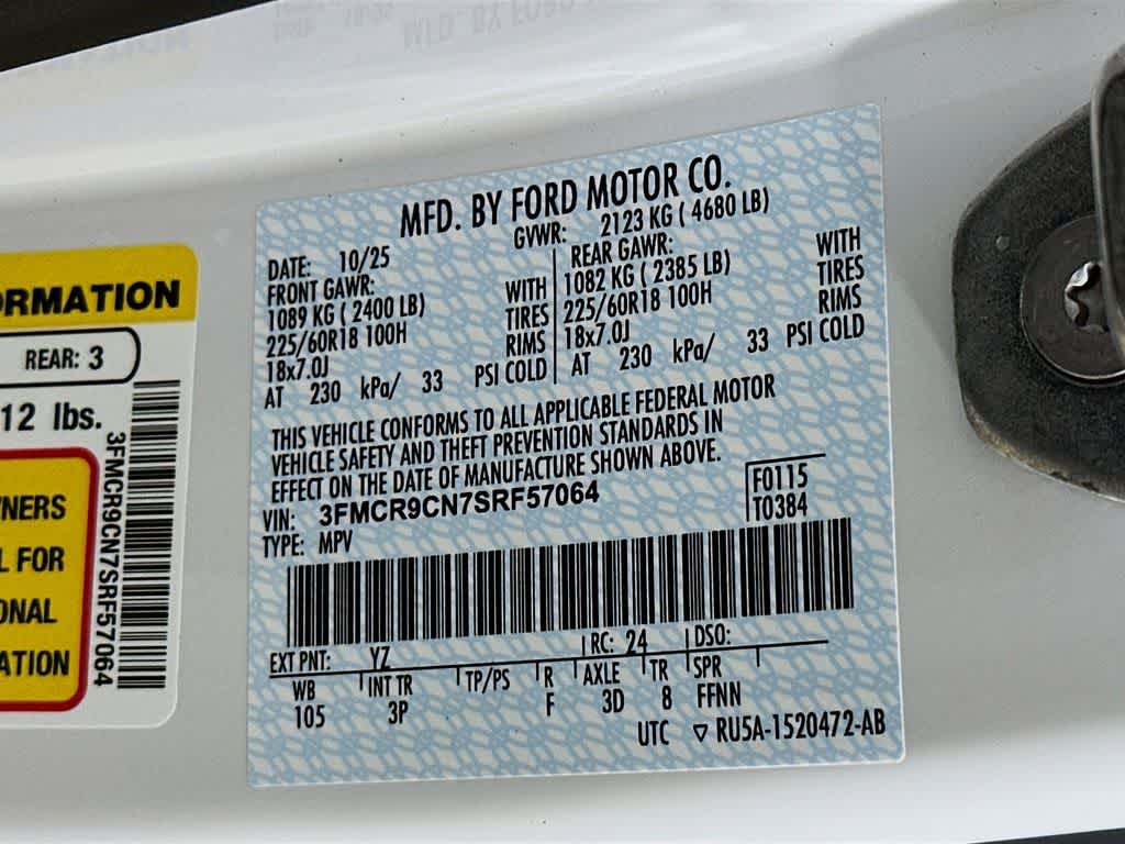 2025 Ford Bronco Sport Outer Banks