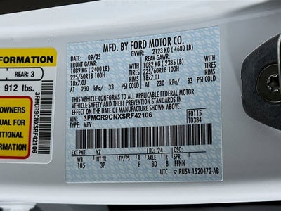 2025 Ford Bronco Sport Outer Banks