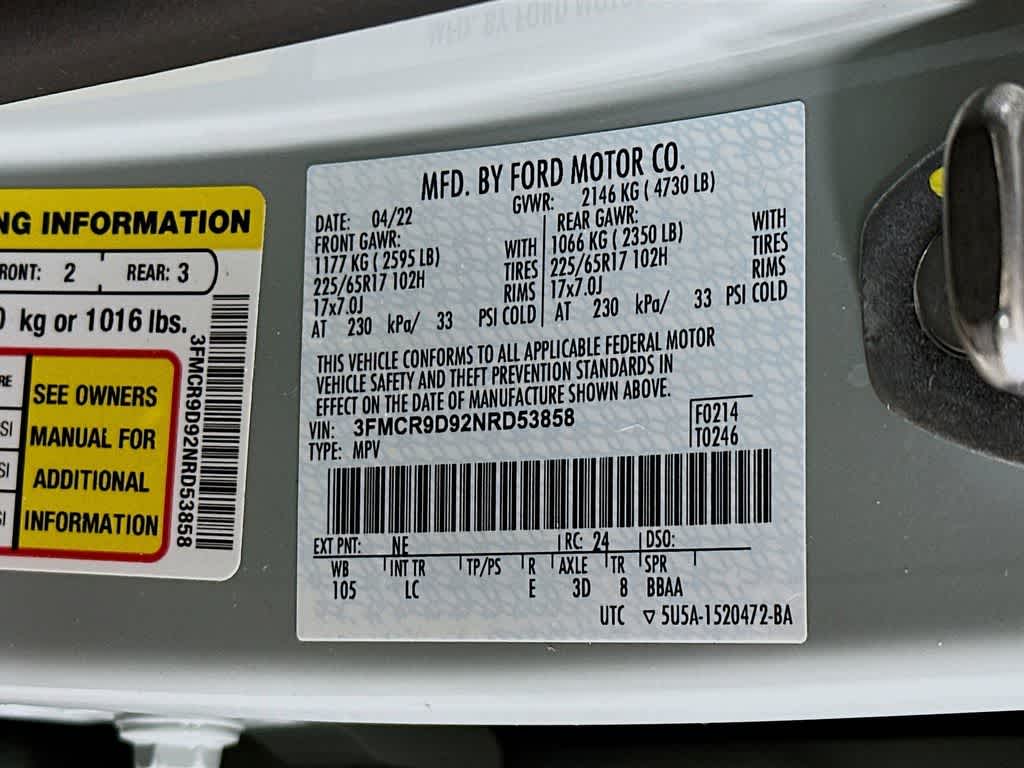 2022 Ford Bronco Sport Badlands