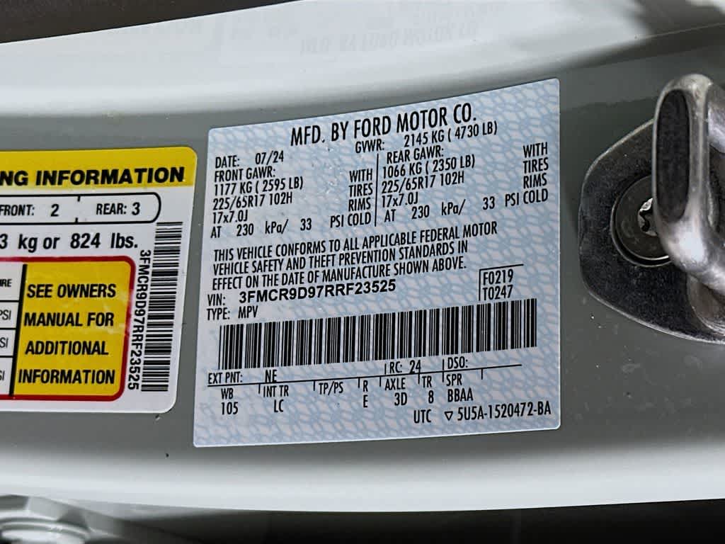 Ford Bronco Sport Badlands 2024