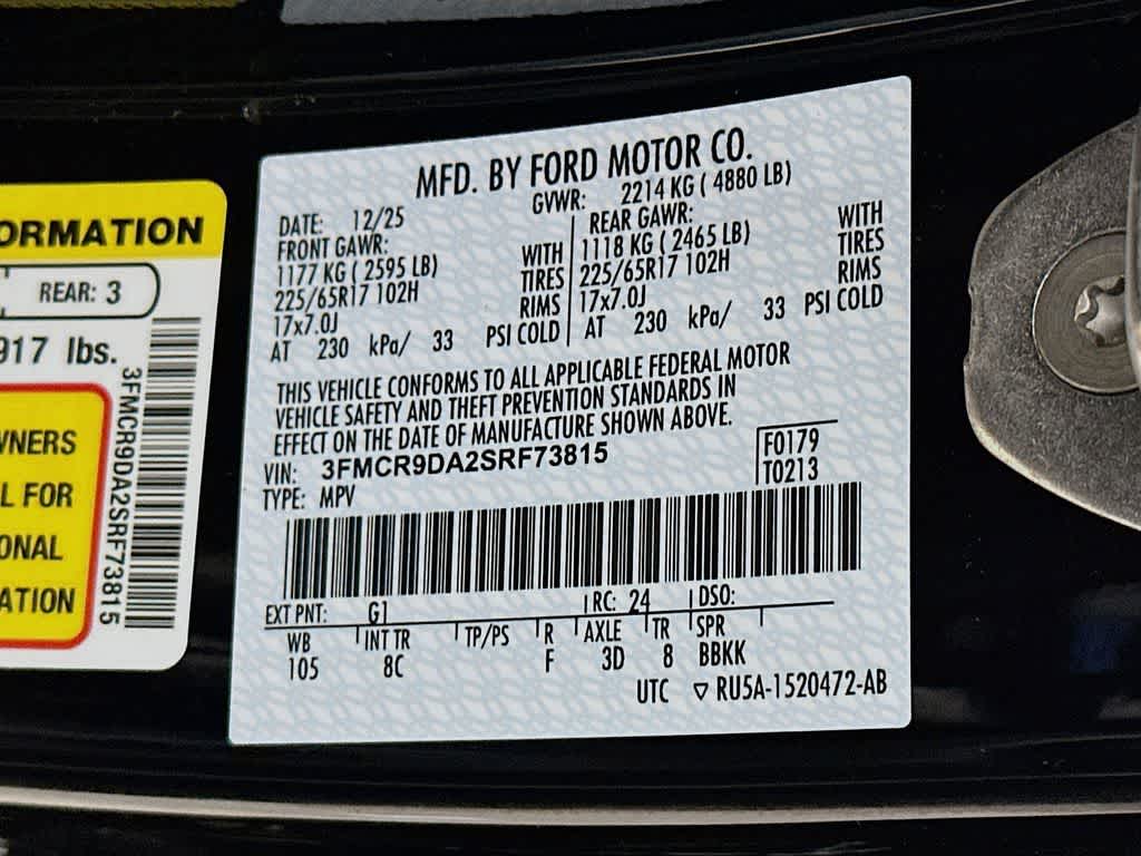 2025 Ford Bronco Sport Badlands