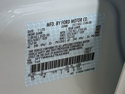 2026 Ford Maverick XLT