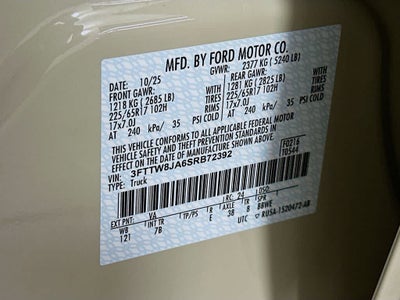 2025 Ford Maverick XLT