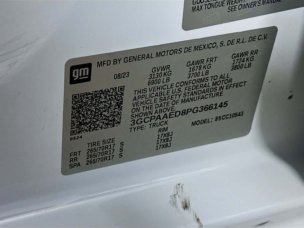 Chevrolet Silverado 1500 Work Truck 2023