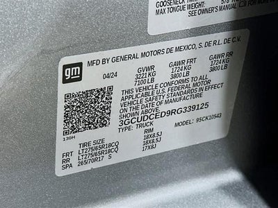 Chevrolet Silverado 1500 Custom Trail Boss 2024