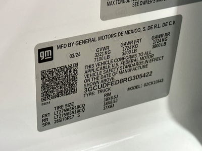 Chevrolet Silverado 1500 LT Trail Boss 2024