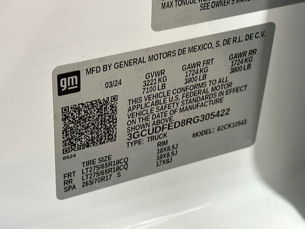Chevrolet Silverado 1500 LT Trail Boss 2024