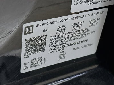 Chevrolet Silverado 1500 LTD RST 2022