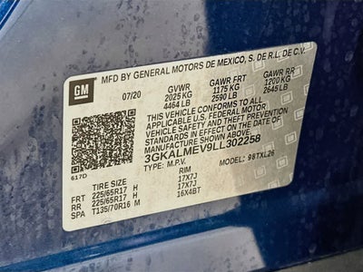 GMC Terrain SLE 2020