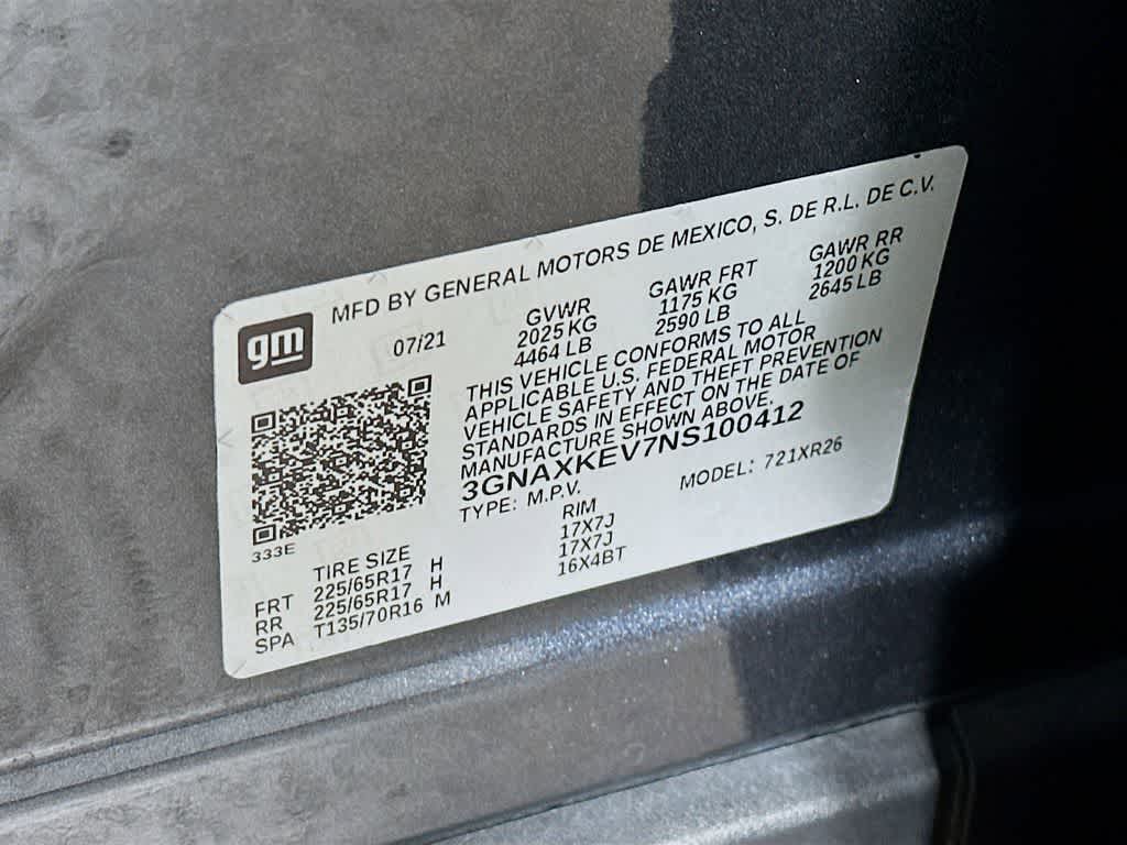 2022 Chevrolet Equinox LT