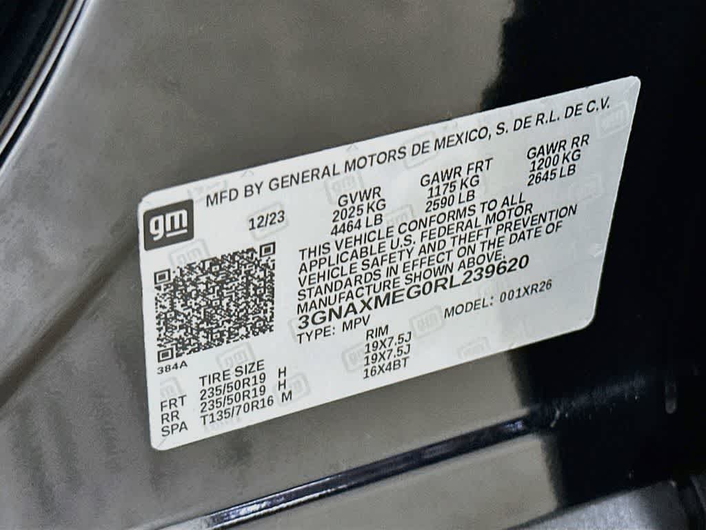 Chevrolet Equinox RS 2024