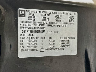 GMC Sierra 1500 SLE de 2011