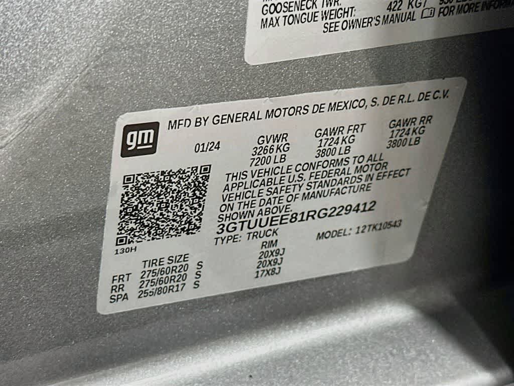 GMC Sierra 1500 AT4 2024