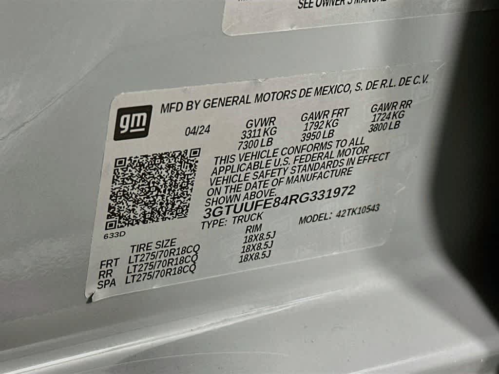 GMC Sierra 1500 AT4X 2024