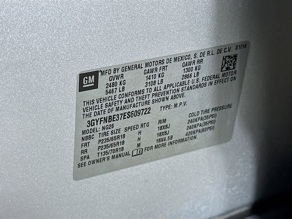 Cadillac SRX Luxury Collection 2014