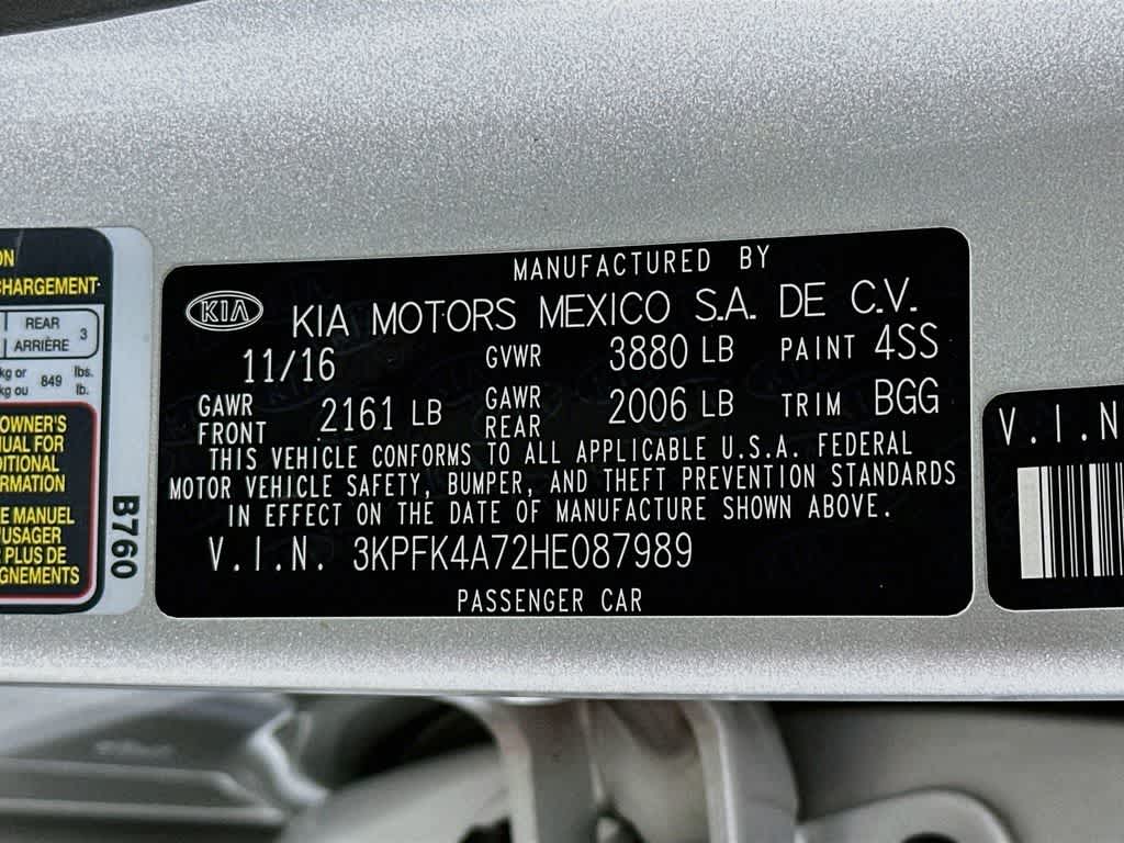 Kia Forte LX 2017