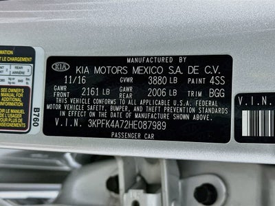 Kia Forte LX 2017
