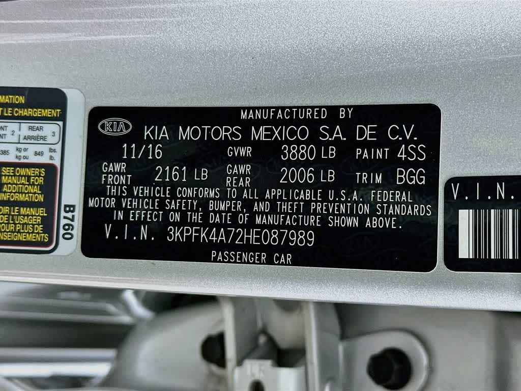 Kia Forte LX 2017