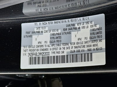 Mazda Mazda3 Sedán Select 2021