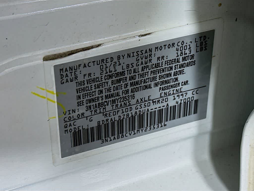 Nissan Sentra SV 2021