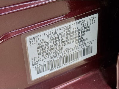 Nissan Sentra SV 2020