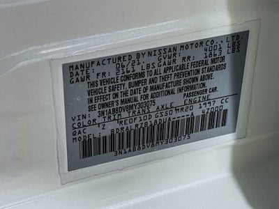 Nissan Sentra SR 2021