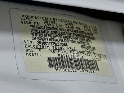 Nissan Versa 1.8 S de 2009