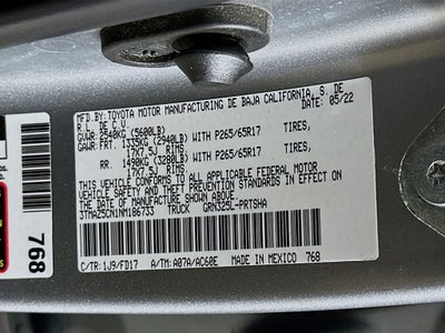 Toyota Tacoma TRD Sport 2022