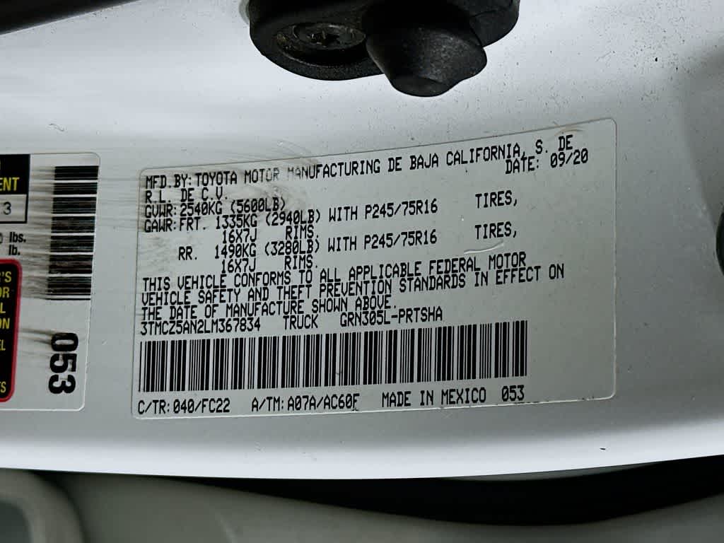 Toyota Tacoma SR5 2020