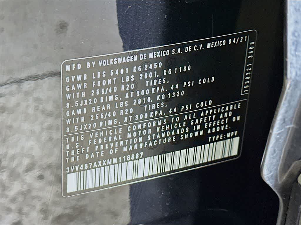 Volkswagen Tiguan SEL Premium R-Line 2021