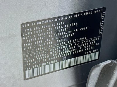 Volkswagen Taos SE 2022