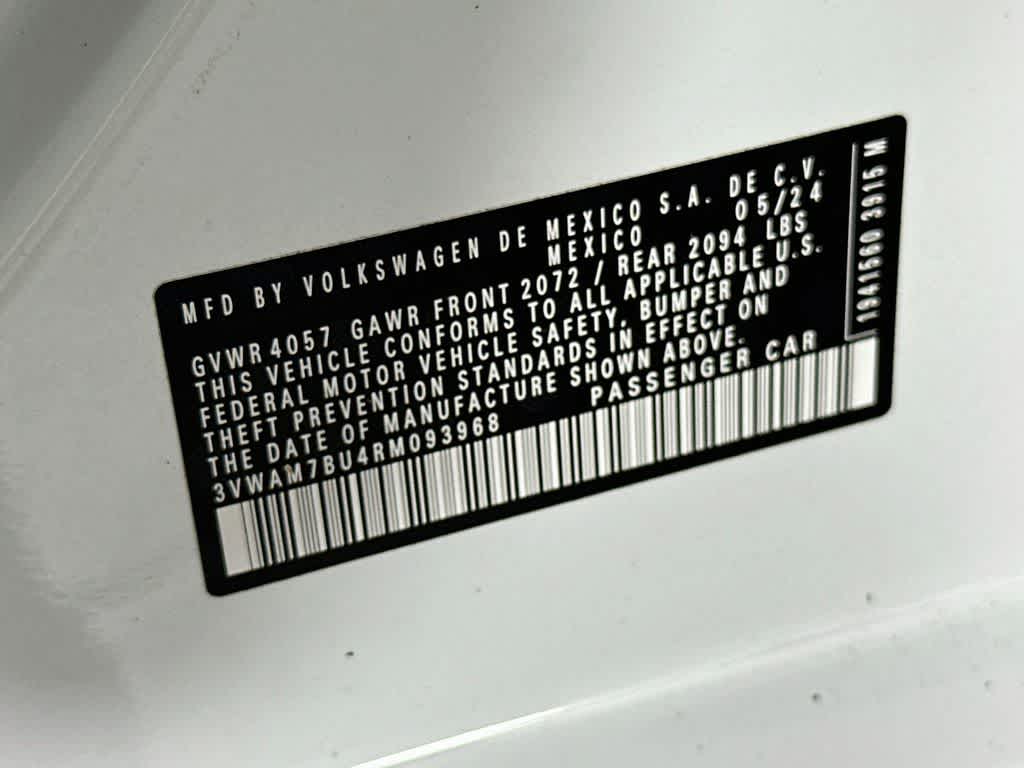 Volkswagen Jetta Sport 2024