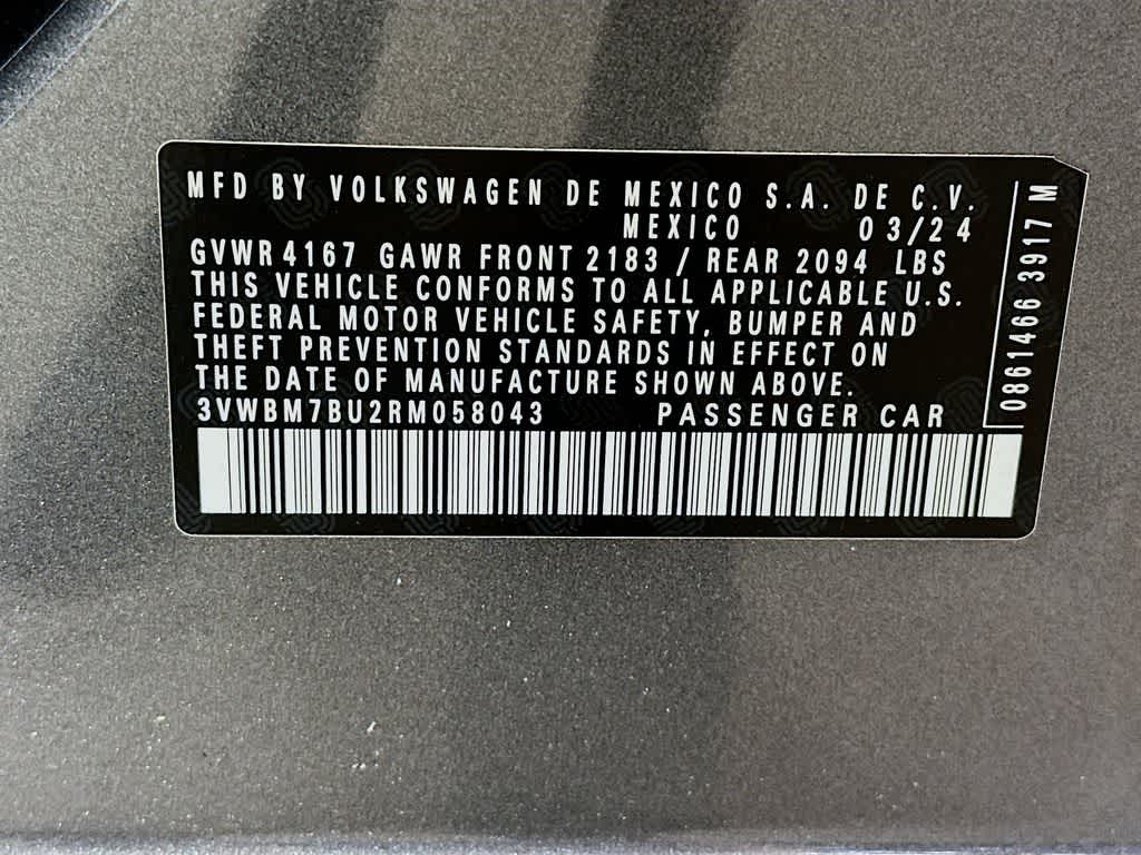 Volkswagen Jetta Sport 2024