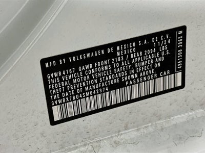 Volkswagen Jetta Sport 2025