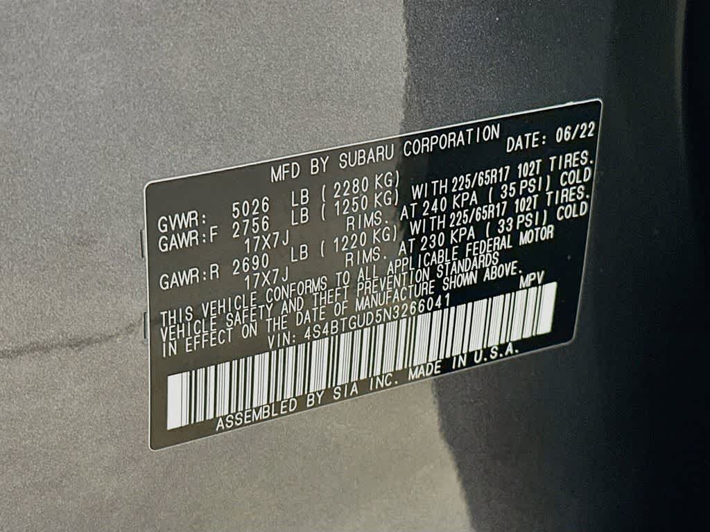 Subaru Outback Wilderness 2022