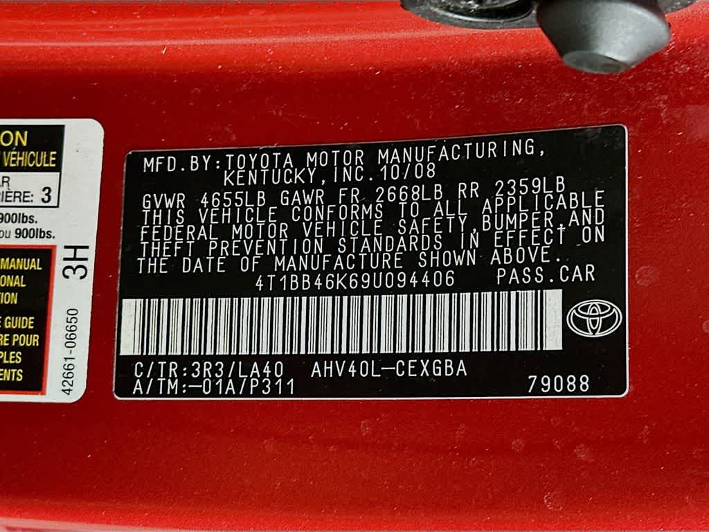 Toyota Camry Hybrid Base 2009