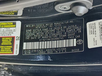 Toyota Camry SE 2024