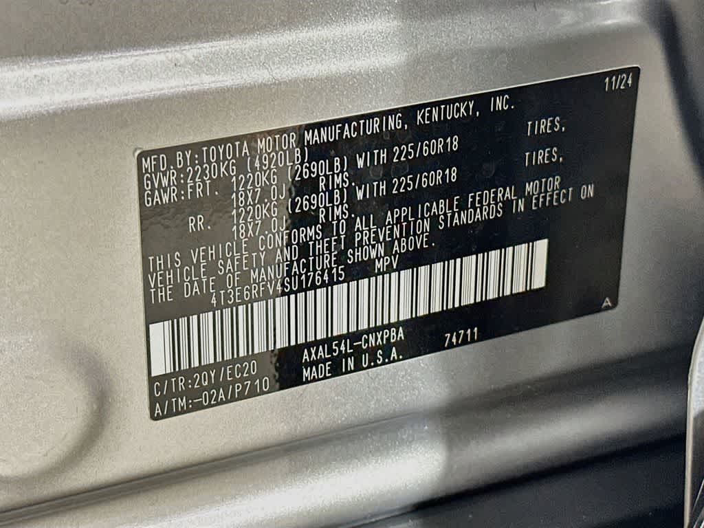 Toyota RAV4 Hybrid XSE 2025