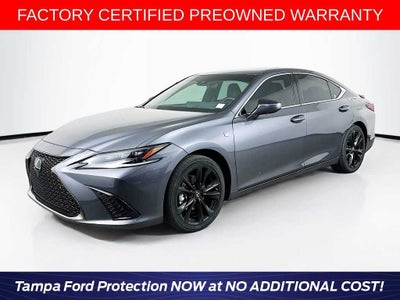 Comportamiento en carretera del Lexus ES 350 F SPORT 2024