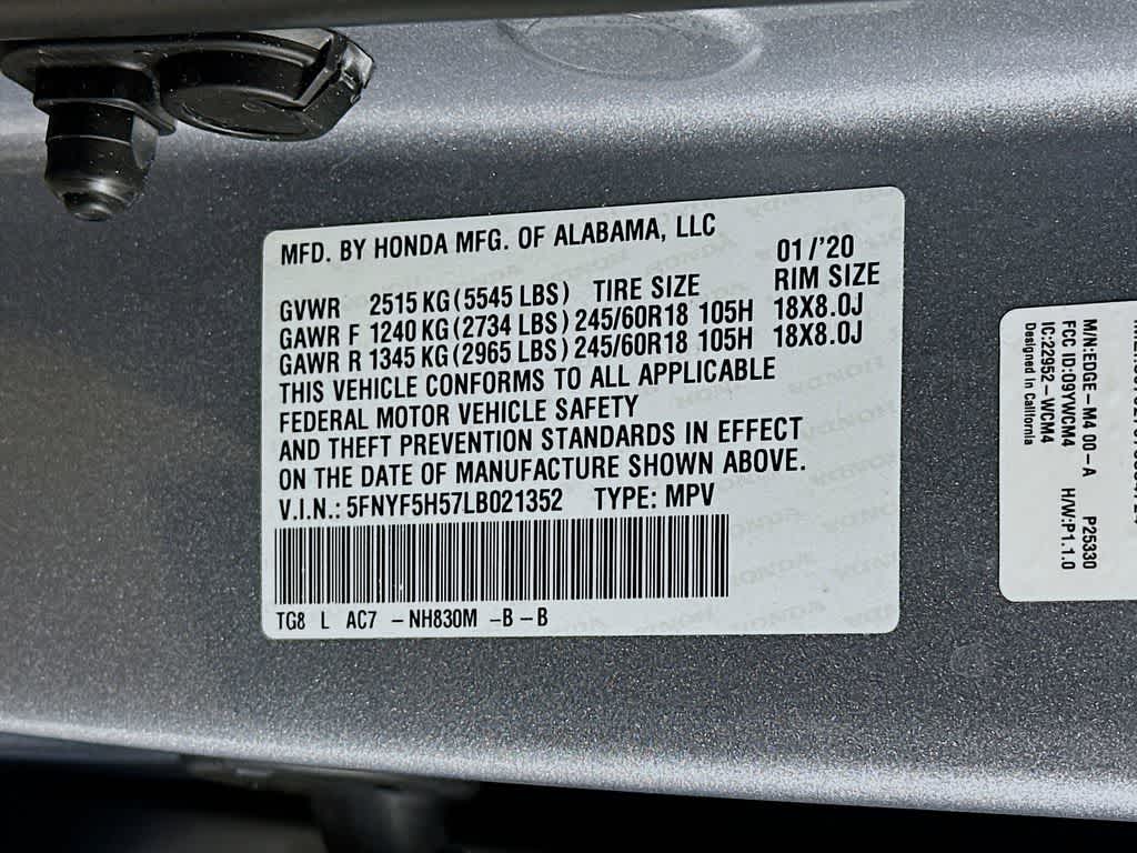 Honda Pilot EX-L 2020