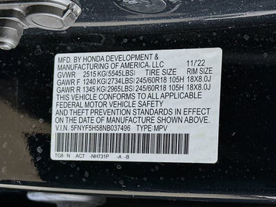 Honda Pilot EX-L 2022