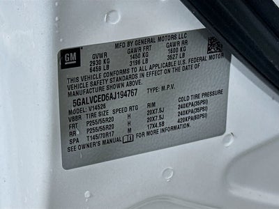 Buick Enclave CXL con 2XL de 2010