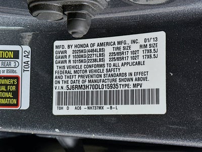 Honda CR-V Base 2013