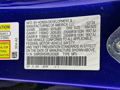 Honda CR-V Hybrid Sport 2024