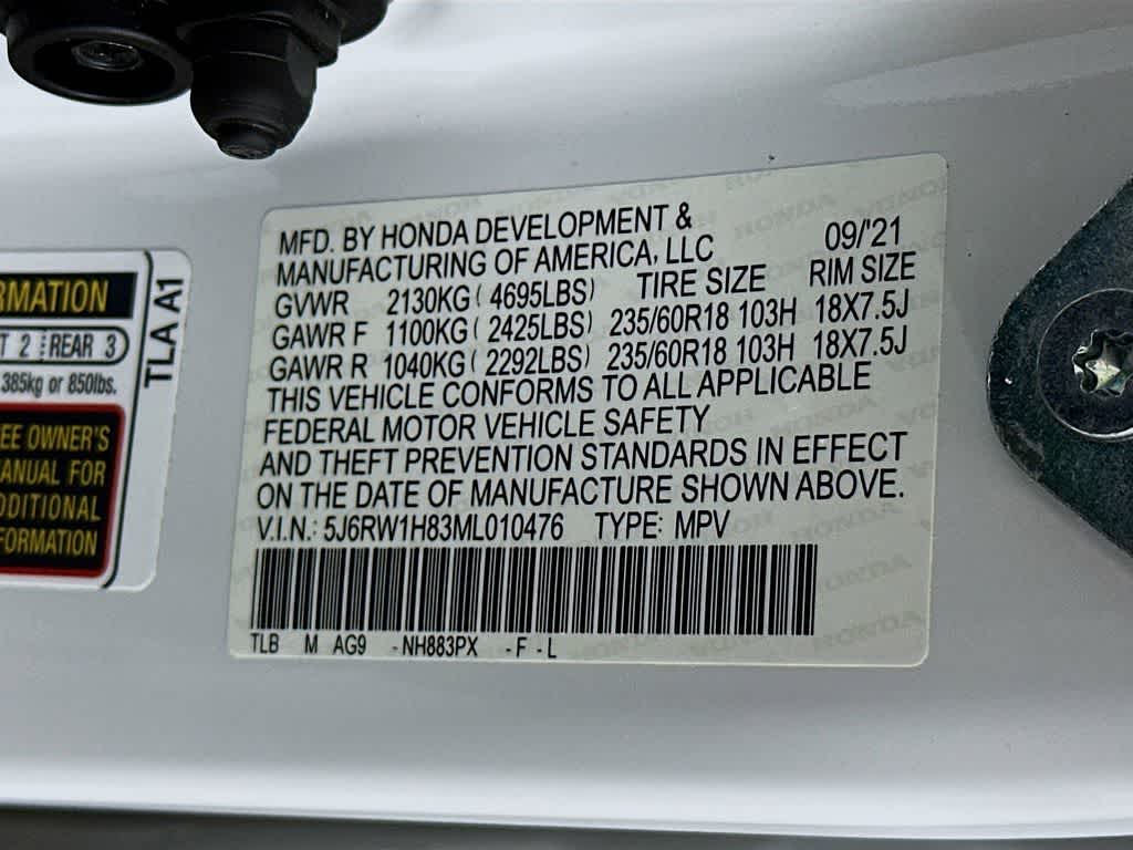 Honda CR-V EX-L 2021