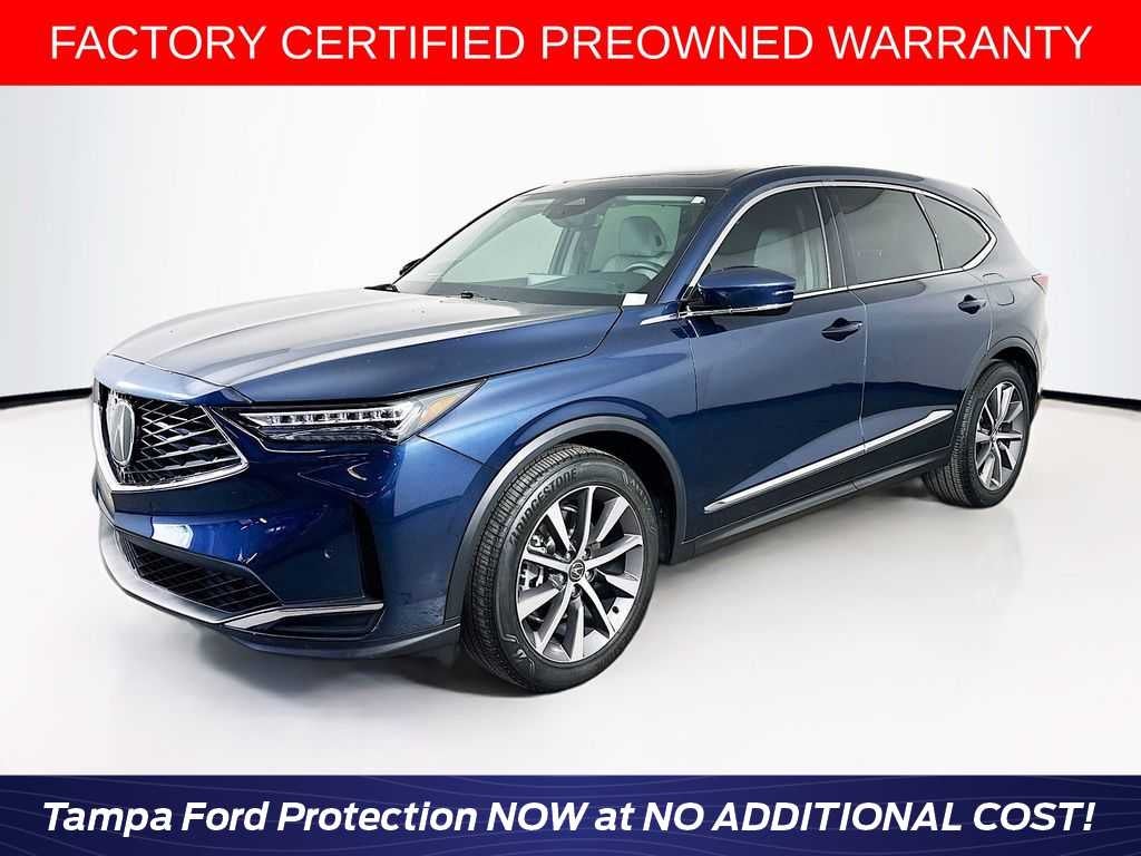 Acura MDX 2025 con paquete tecnológico